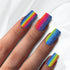 Denim Rainbow Nail Wraps