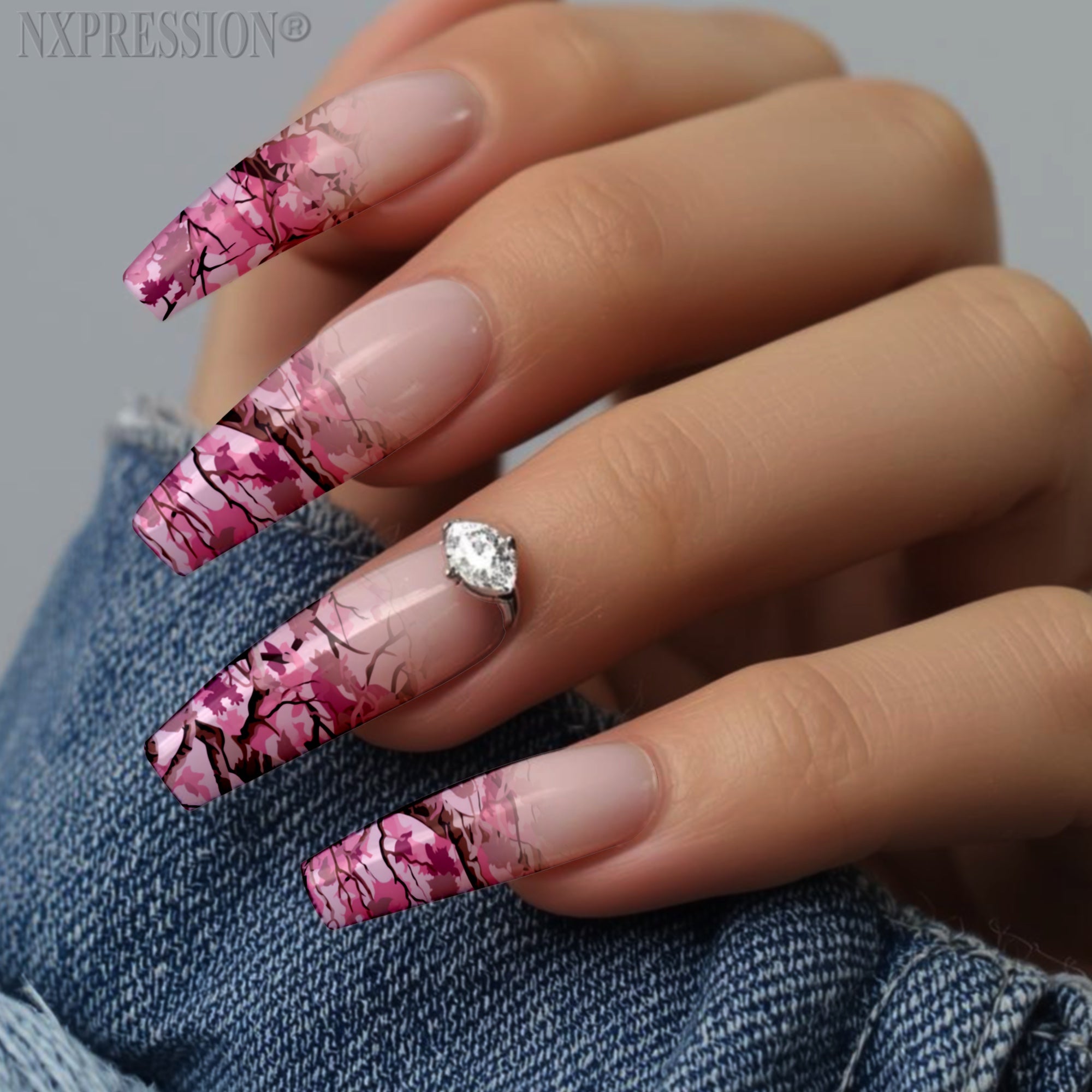 Ombré Pink Camo