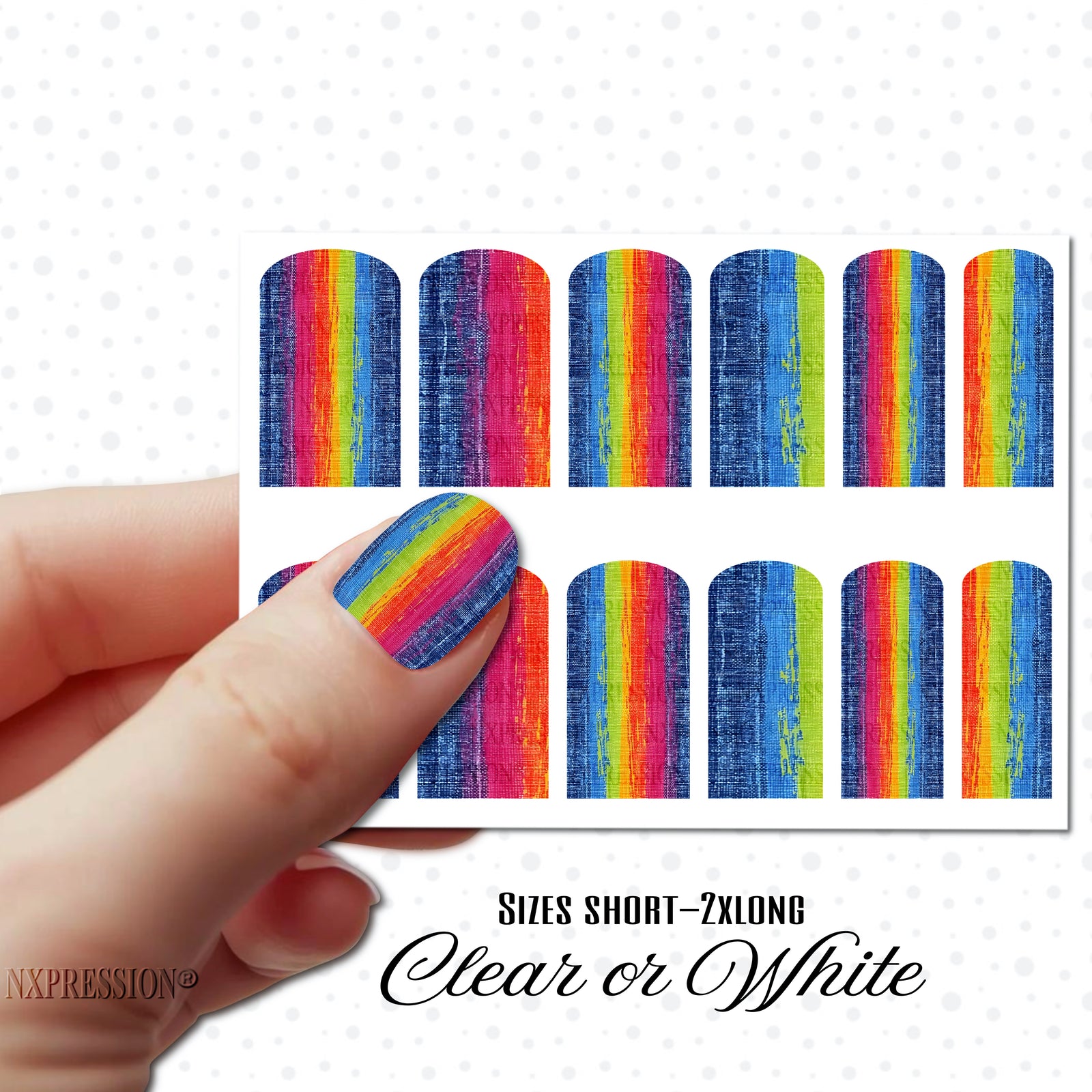 Denim Rainbow