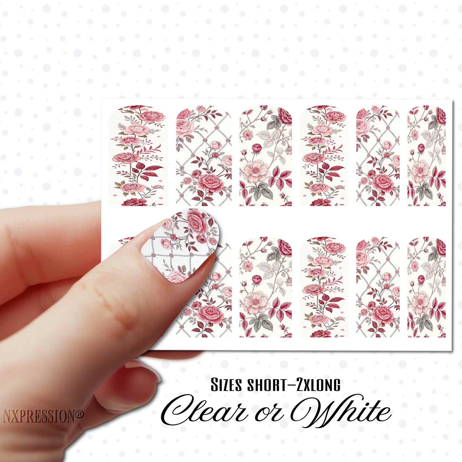 Pink Floral Toile De Jouy