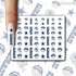 Cowboys Nail Stickers