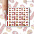 49ers Nail Stickers