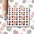 Da Bears Nail Stickers