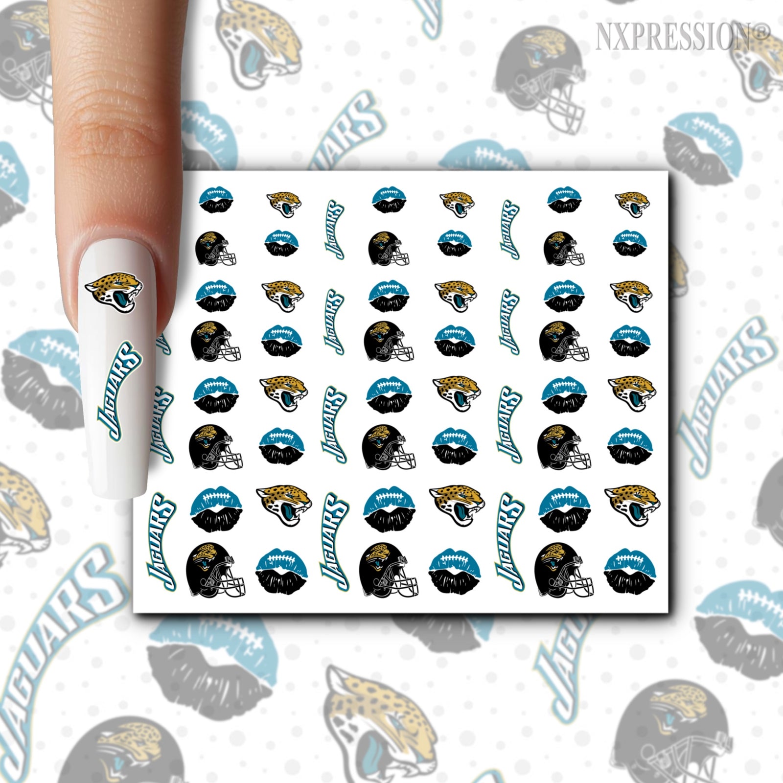 Jaguars Nail Stickers