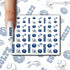 Colts Nail Stickers