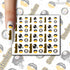 Steelers Nail Stickers
