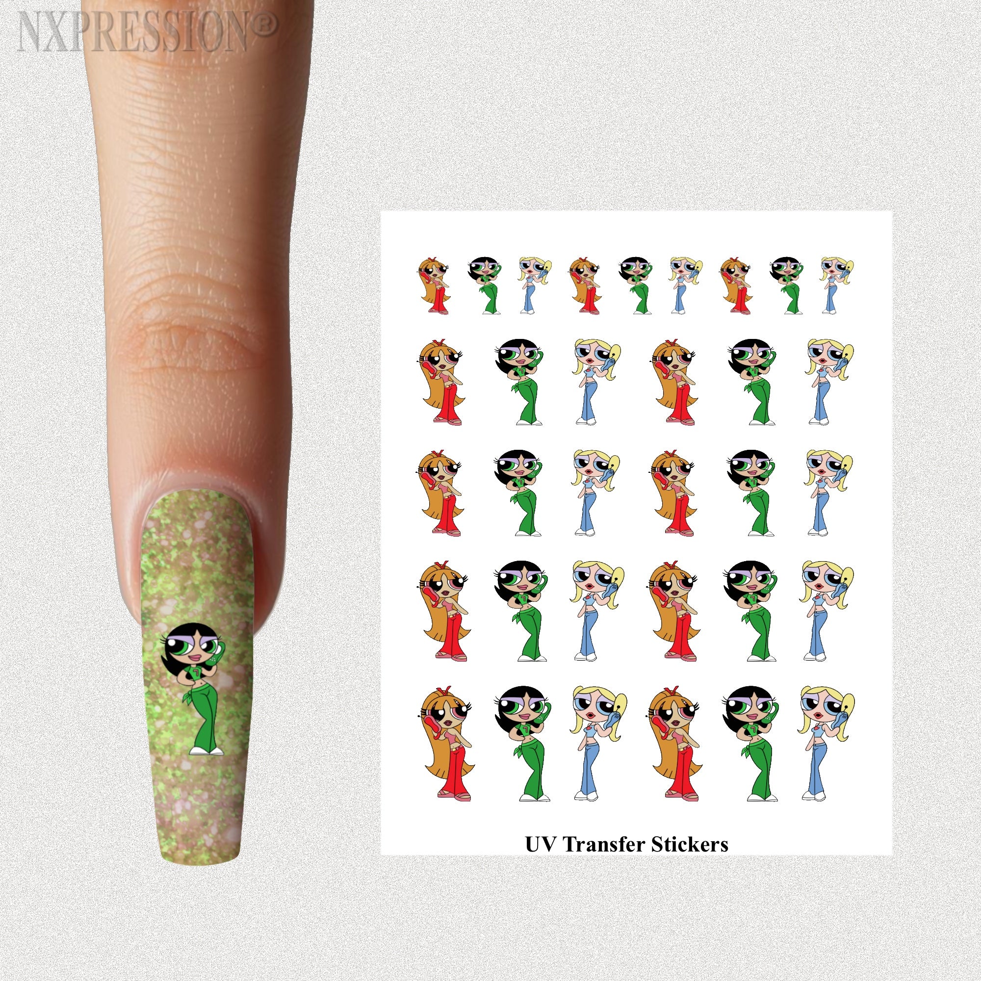 Retro Powerpuff Girls