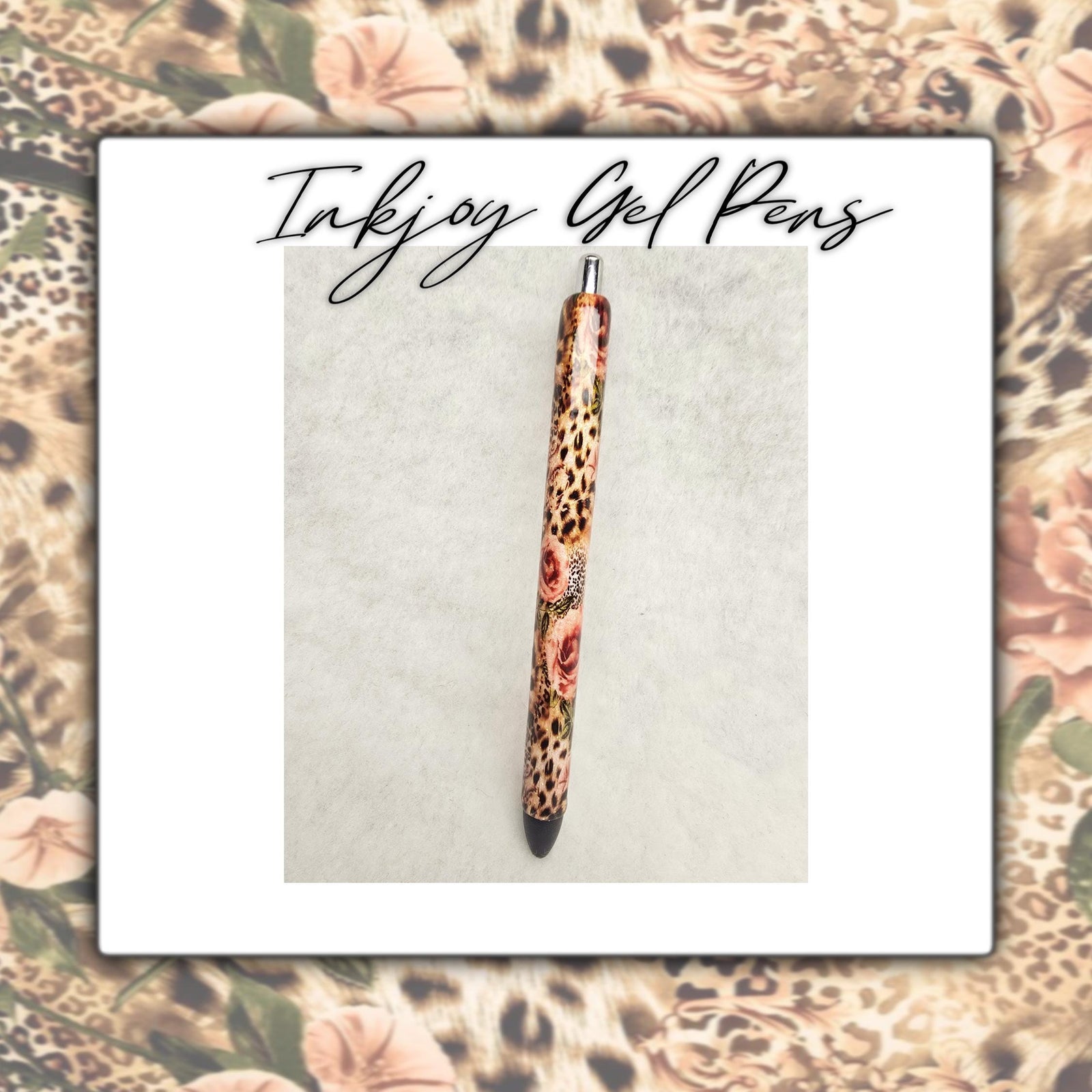 Safari Sunflower Glitter Inkjoy Gel Pen | Refillable Pen | Gift