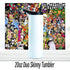 90's Themed Cartoon Tumbler: 20oz Sublimated Tumbler