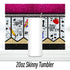 Teacher Pencil Tumbler: 20oz Glitter Holographic School Gift