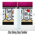 Teacher Pencil Tumbler: 20oz Glitter Holographic School Gift