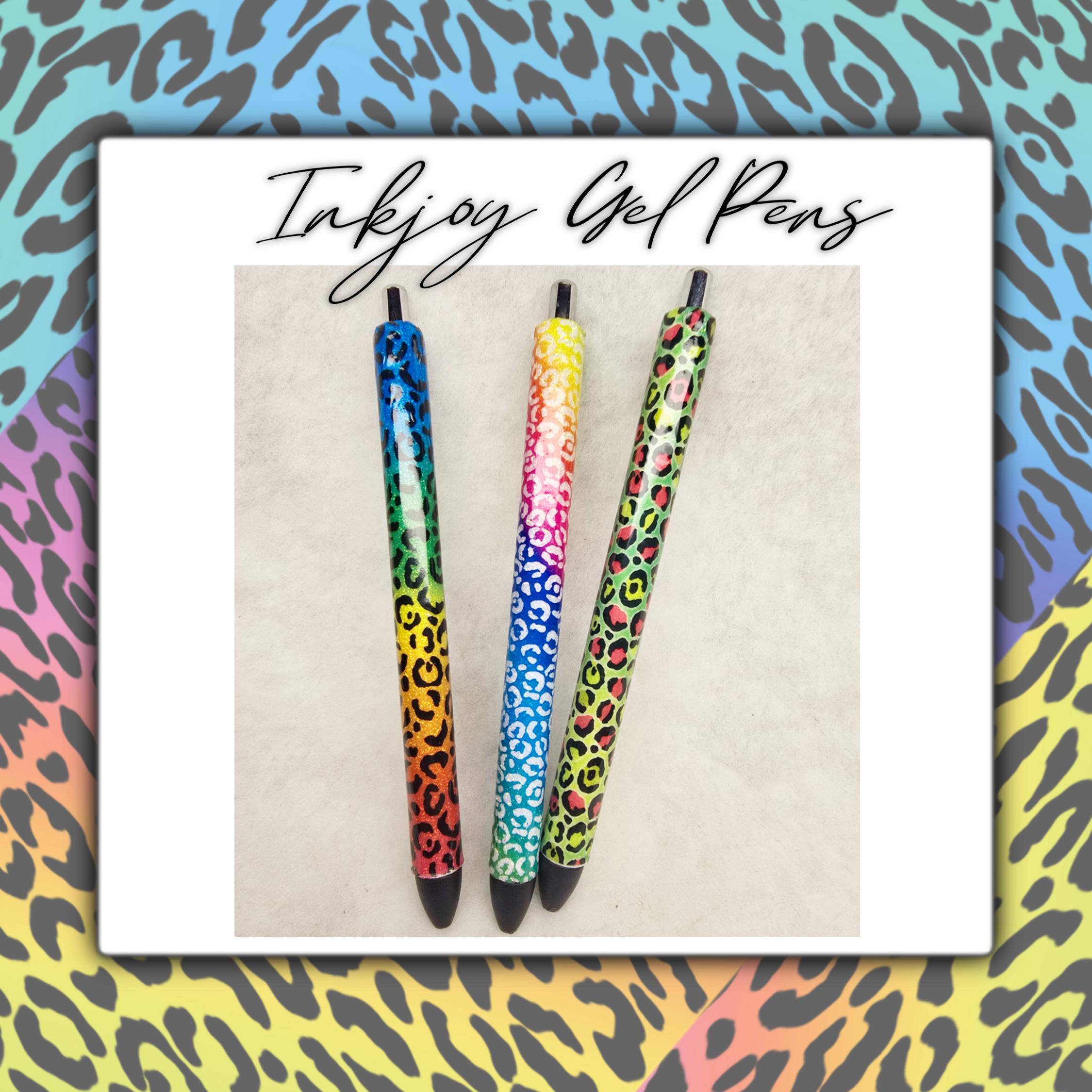 Rainbow Leopard Inkjoy Gel Pen | Refillable Pen | Gift