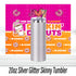 Dunkie Junkie Glitter : 20oz Sublimated Tumbler