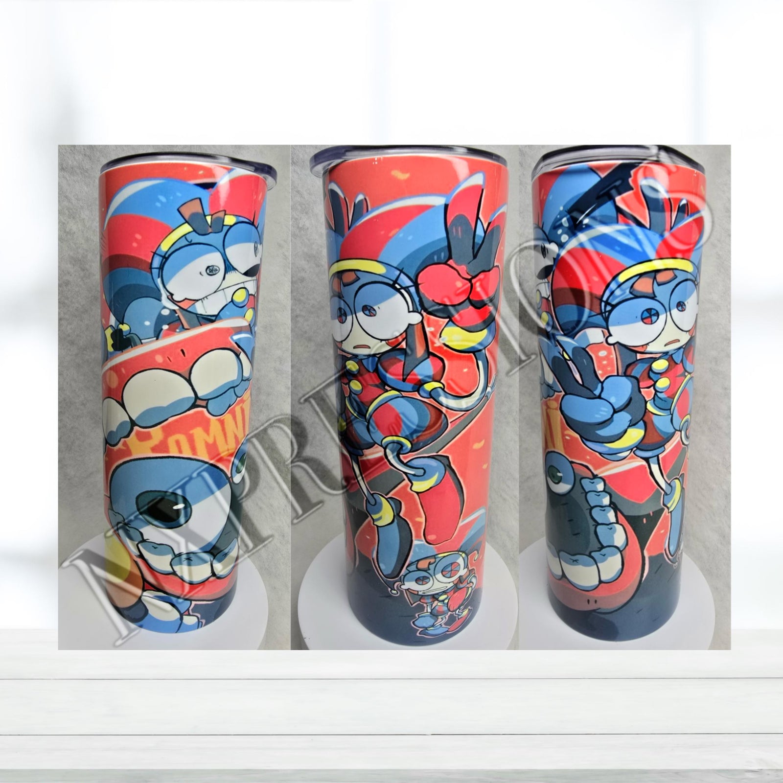 The Digital Circus 20oz Tumbler | Holographic Tumbler | Gift