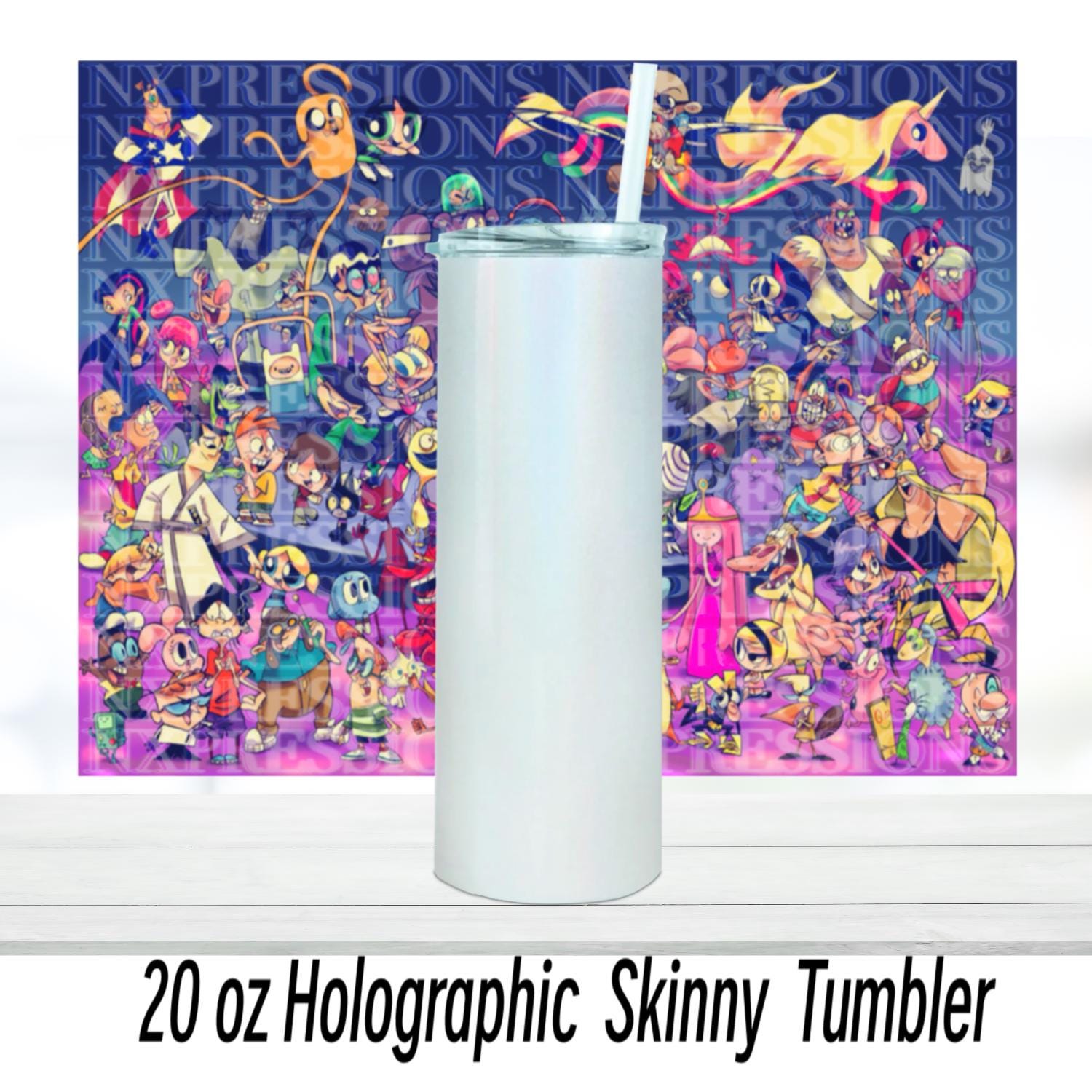 Cartoon Favorites 90’s Vibe 20oz Tumbler | Stainless Steel Tumbler