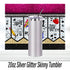 Teacher Pencil Tumbler: 20oz Glitter Holographic School Gift