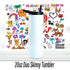 Mañana Será Bonito 20oz Tumbler | Duo Tumbler | Glitter Tumbler | Holographic Tumbler | Gift