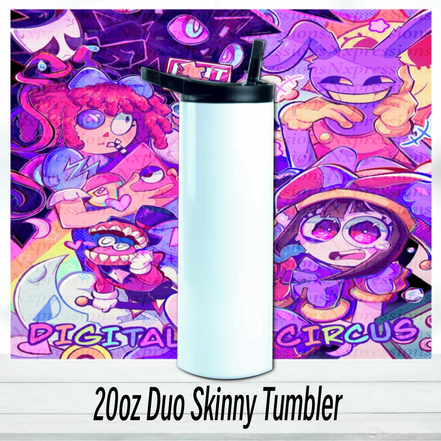 The Digital Circus 20oz Tumbler | Gift for kids