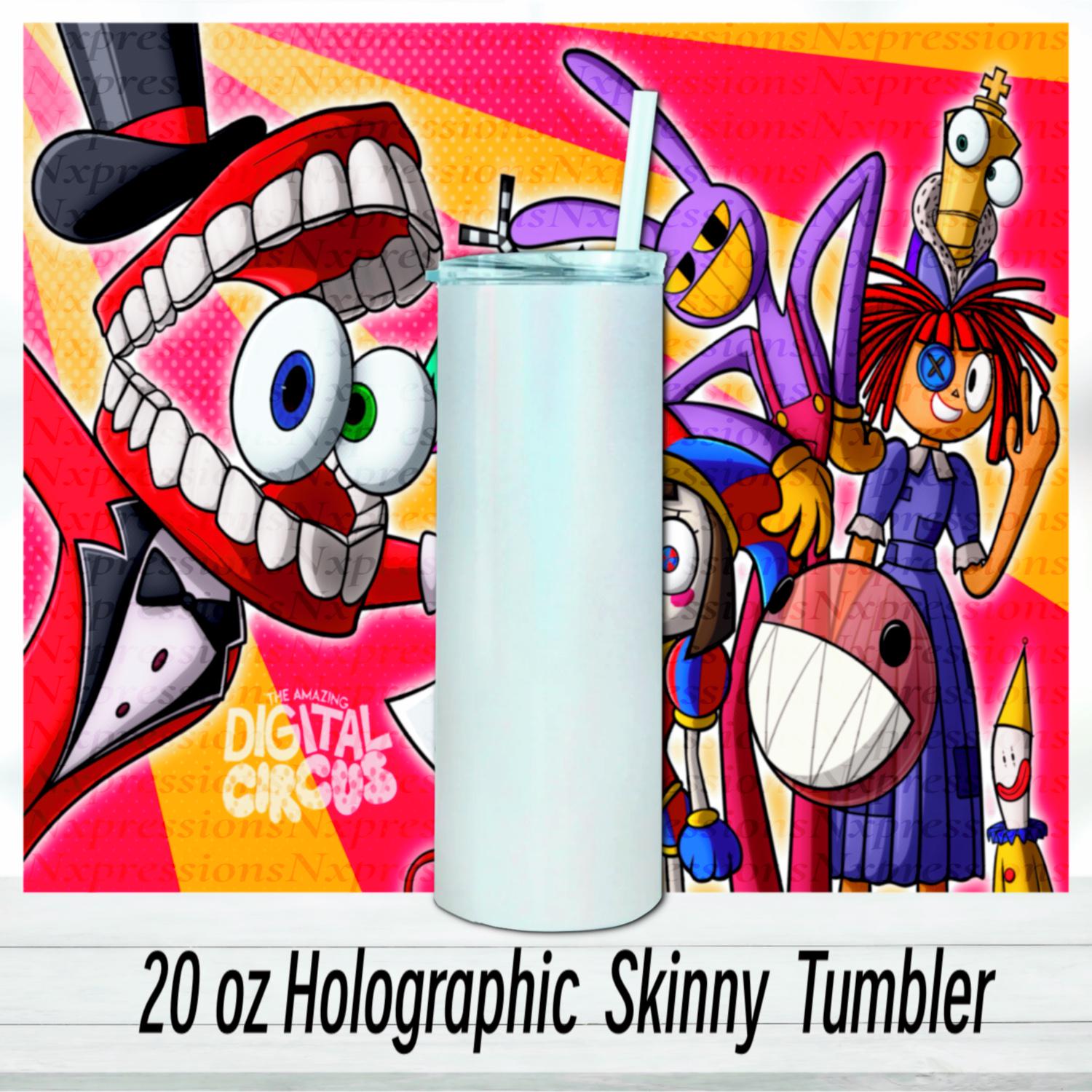Amazing Digital Circus Tumbler | 20oz Skinny Cup
