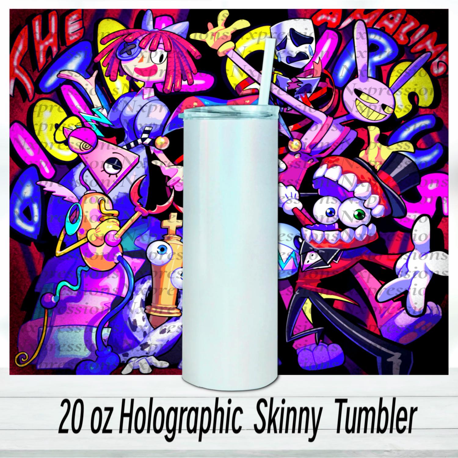Digital Circus 20oz Tumbler: 20oz Sublimated Travel Cup