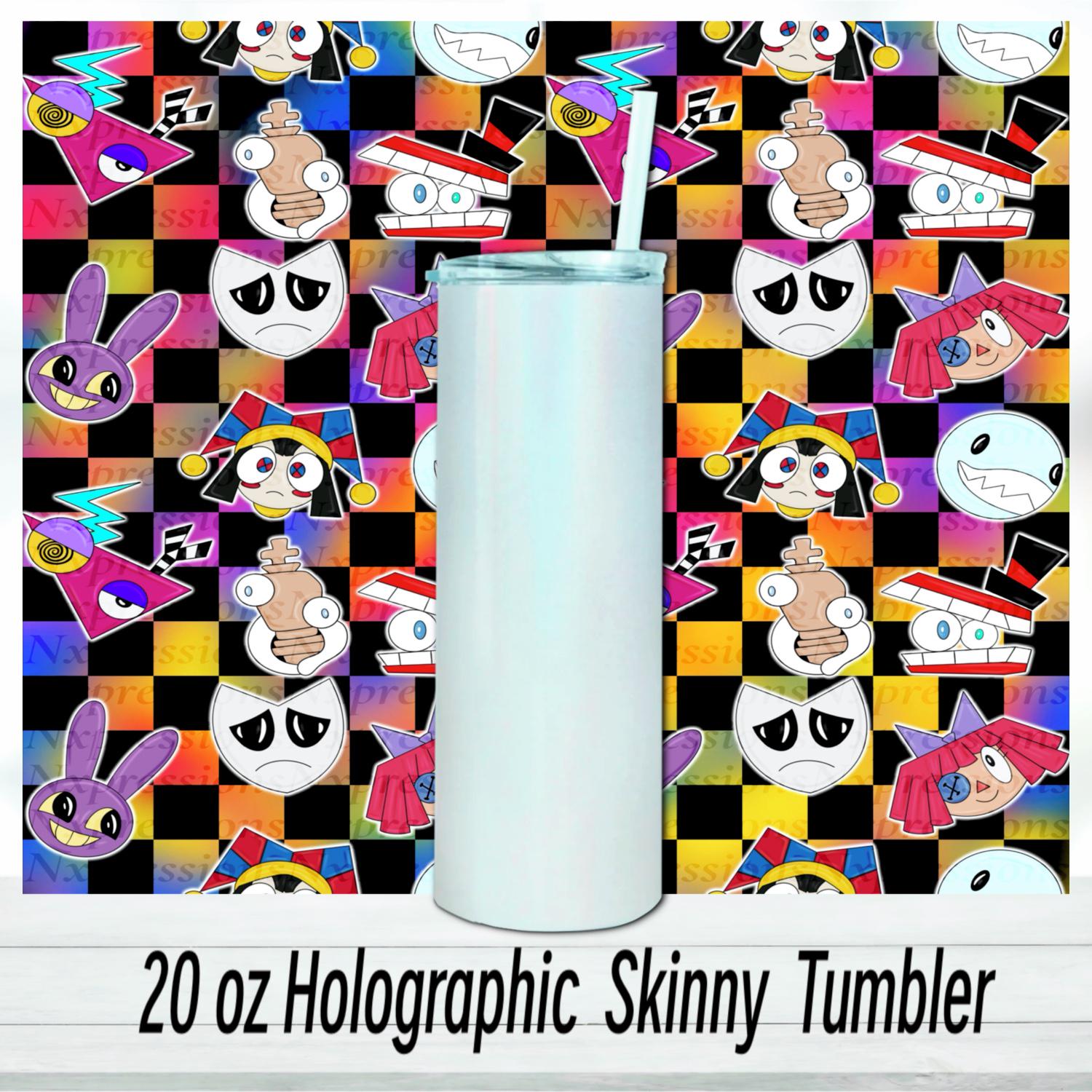 The Crew, Digital Circus 20oz Tumbler: Sublimated Travel Cup