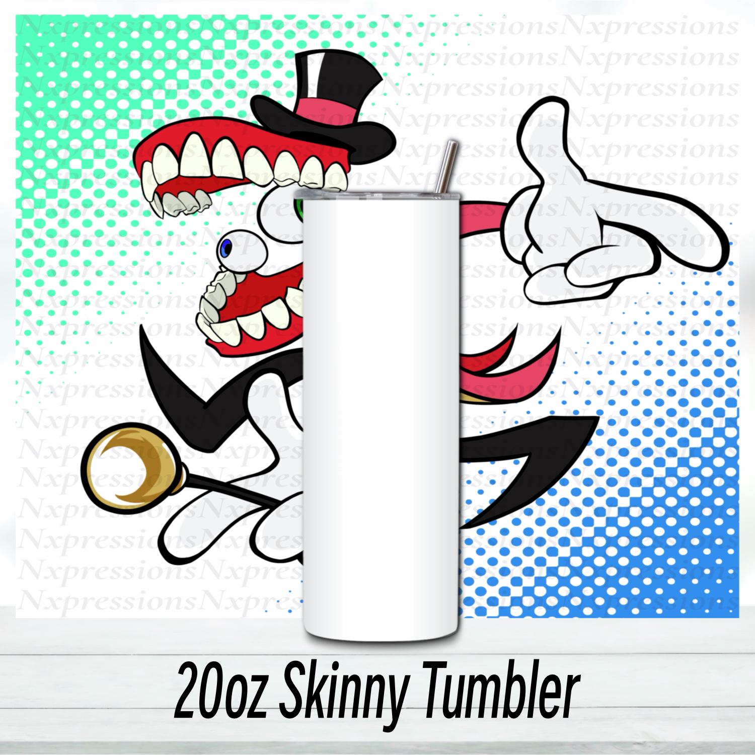 Digital Circus 20oz Tumbler: 20oz Sublimated Travel Cup