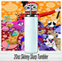 Classic Digital Circus Tumbler : 20oz Sublimated Travel Cup