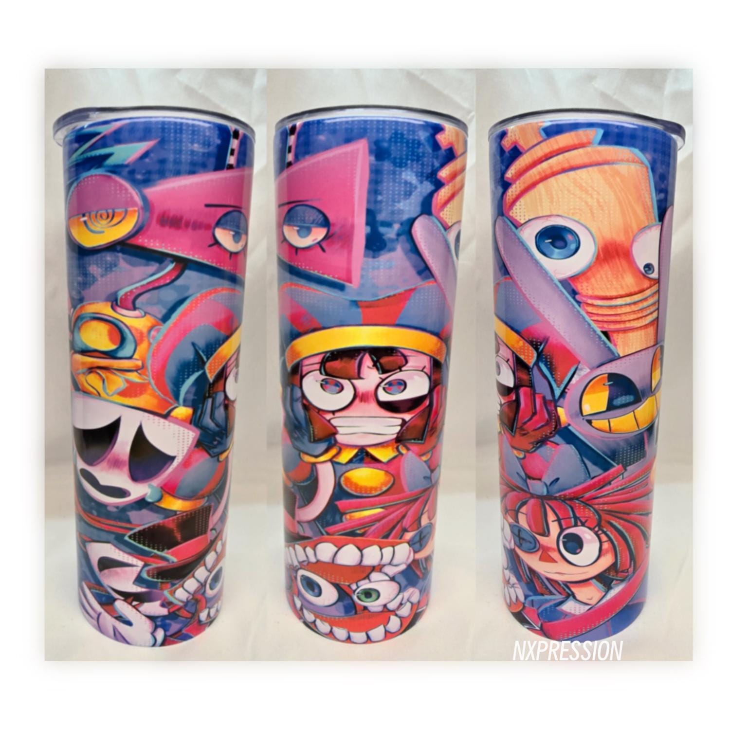 New Digital Circus Tumbler : 20oz Sublimated Travel Cup
