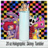Digital Circus Crew Tumbler : 20oz Sublimated Travel Cup