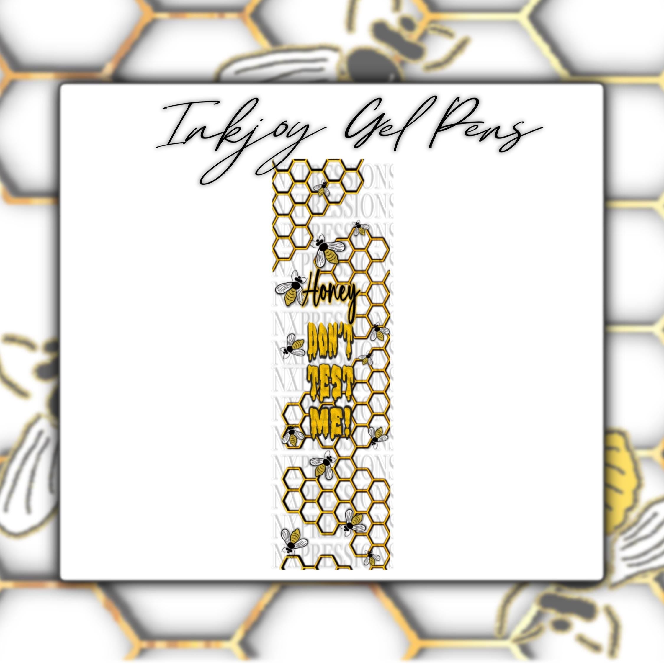3D Honey Bee Inkjoy Gel Pen | Refillable