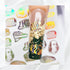 Money Pieces Foiled Nail Art Stickers | Multiple Color Options