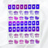 Poker Foiled Nail Art Stickers | Multiple Color Options