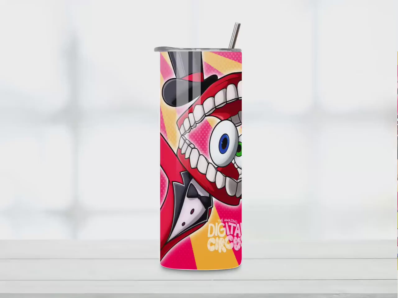 Amazing Digital Circus Tumbler | 20oz Skinny Cup