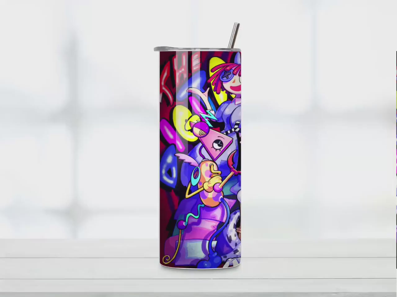 Digital Circus 20oz Tumbler:  20oz Sublimated Travel Cup