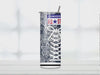 Denim Lace Converse Tumbler : 20oz Sublimated Travel Cup