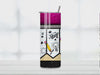 Teacher Pencil Tumbler: 20oz Glitter Holographic School Gift